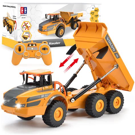 dump truck rc toys|remote control volvo dump truck.